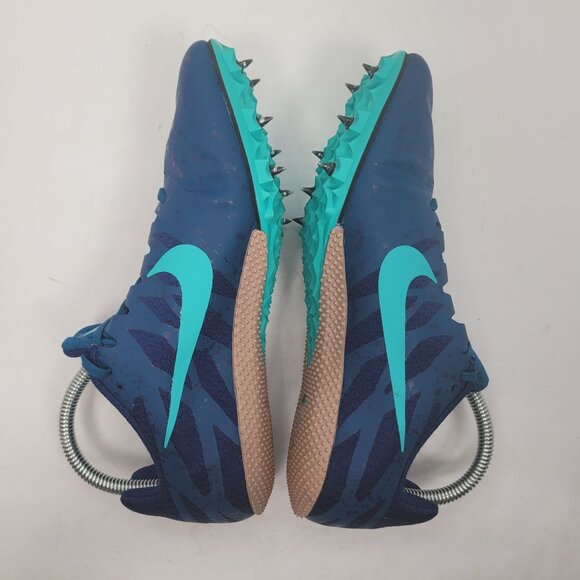 Nike Zoom Rival S Men's Blue Track Sprint Spikes Cleats 907564-402 US Size 6.5 - Picture 6 of 8